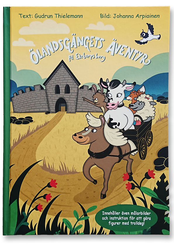 Omslag: Ölandsgängets äventyr på Eketorps borg