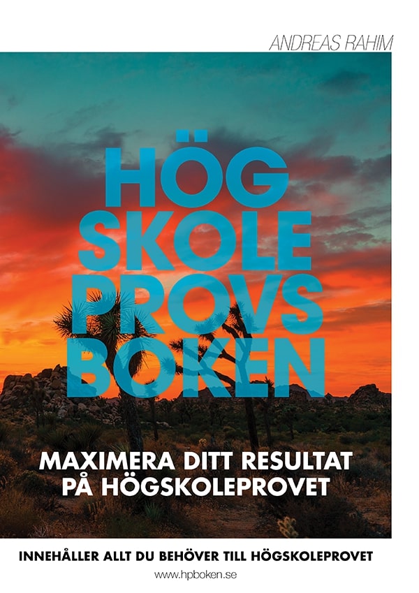 Omslag: Högskoleprovsboken: Maximera ditt resultat på högskoleprovet