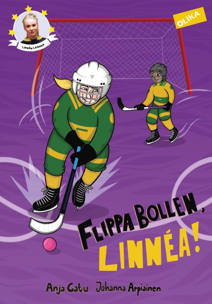 Omslag: Flippa bollen, Linnéa!
