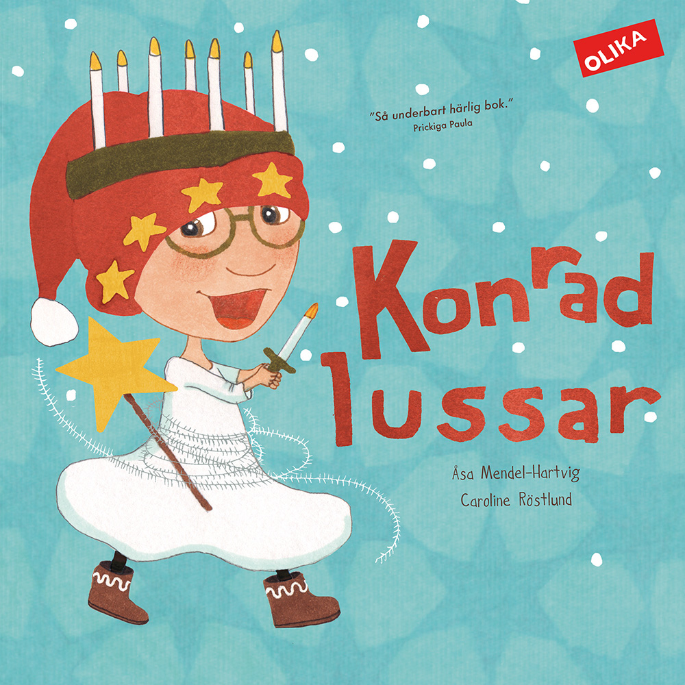 Omslag: Konrad lussar