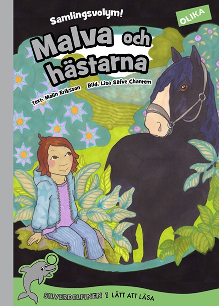 Omslag: Malva och hästarna Samlingsvolym