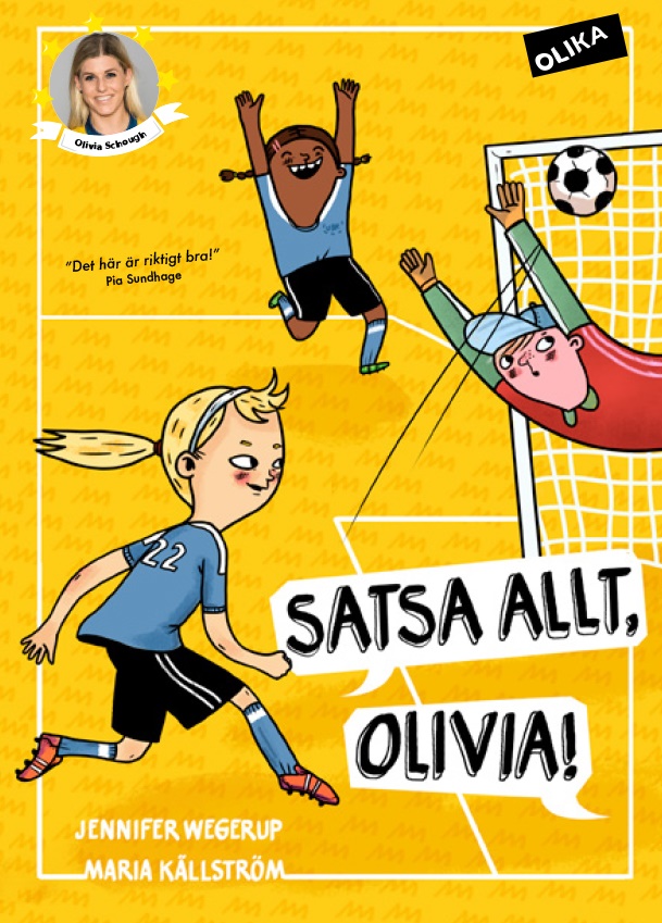 Omslag: Satsa allt, Olivia!