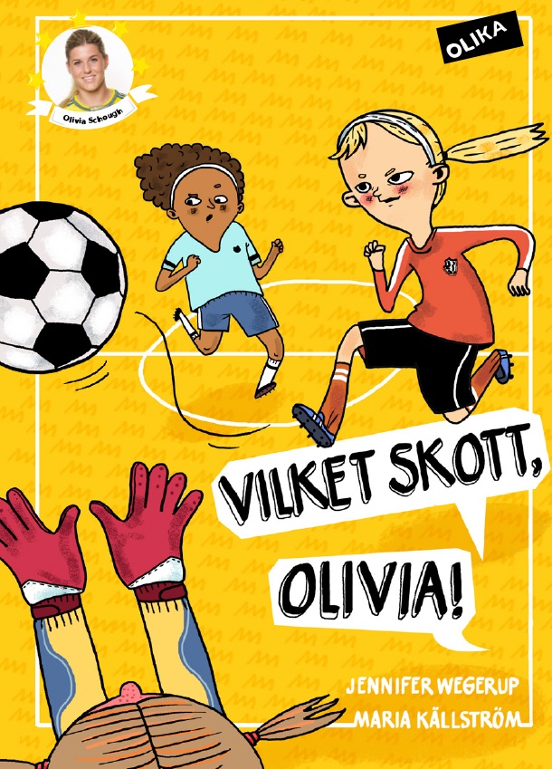 Omslag: Vilket skott, Olivia!