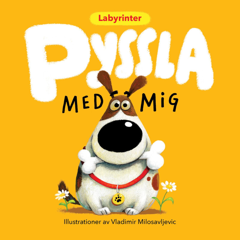 Omslag: Pyssla med mig - labyrinter