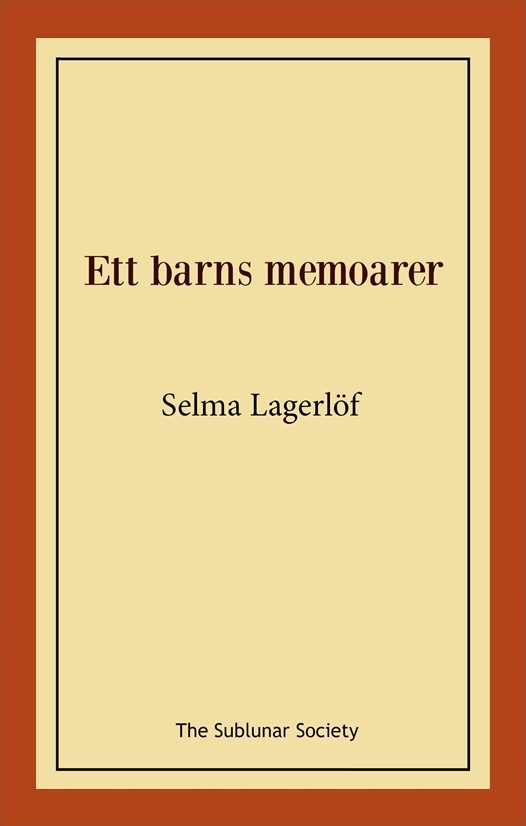 Omslag: Ett barns memoarer