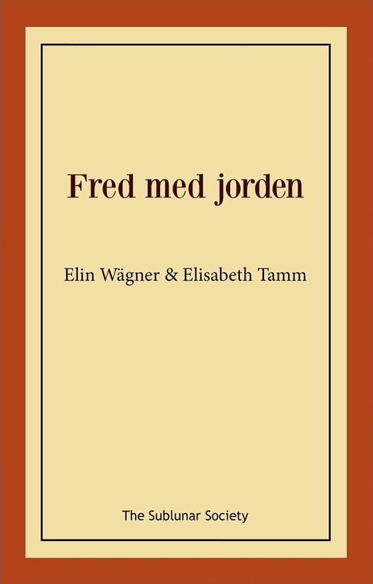 Omslag: Fred med jorden