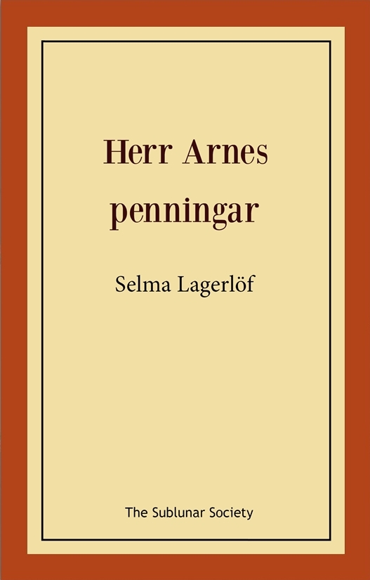 Omslag: Herr Arnes penningar