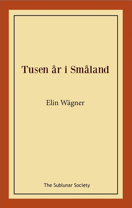 Omslag: Tusen år i Småland