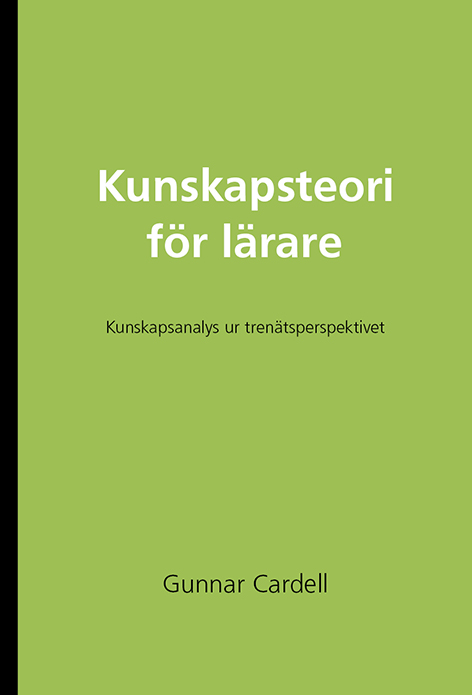Omslag: Kunskapsteori för lärare