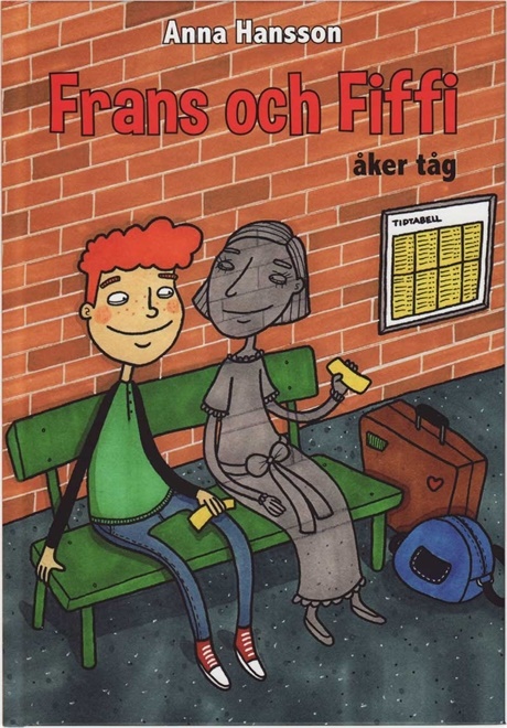 Omslag: Frans och Fiffi åker tåg