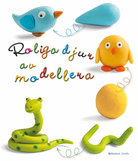 Omslag: Roliga djur av modellera