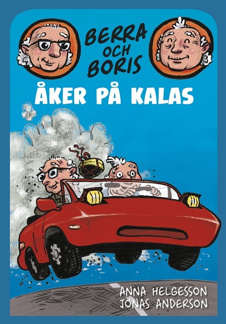 Omslag: Berra och Boris åker på kalas