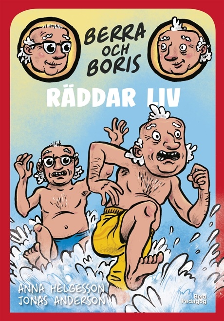 Omslag: Berra och Boris räddar liv